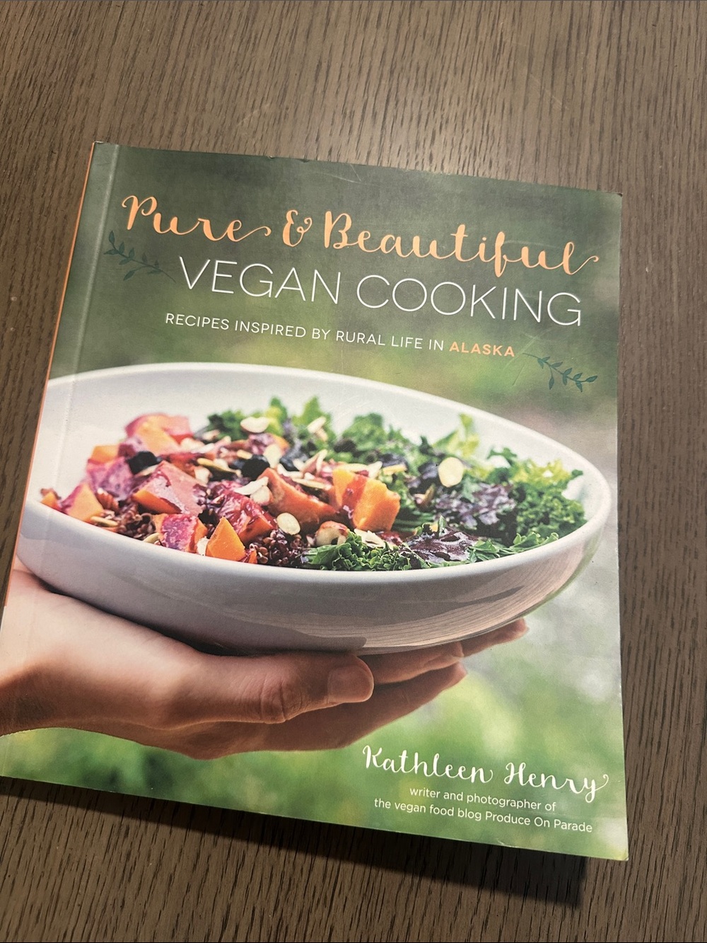 Pure & Beautiful Vegan Cooking cookbook by Kathleen Henry
